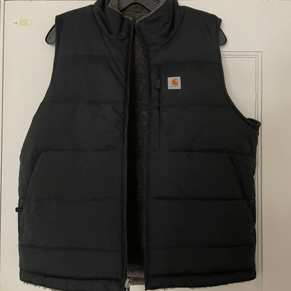 Womens Carhartt Montana Reversible Insulated Puffer Vest - Picture 2 of 9